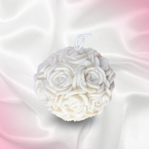 Rose Ball Candle